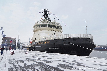 Diesel-electric icebreaker of 7 MW power Iliya Muromets. Project 21180