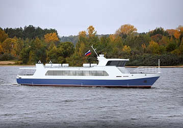 Пассажирское судно вместимостью 70 чел.