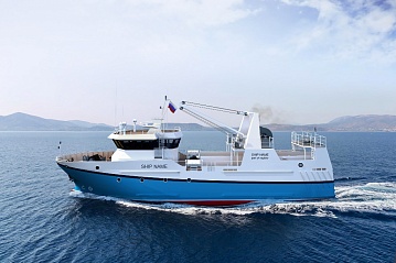 Large freezer trawler. Project CT-192 